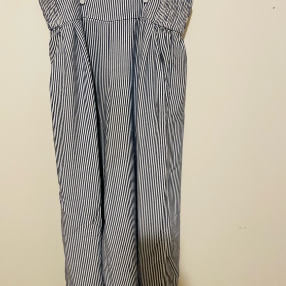 Aritzia M Sunday Best blue and white striped palazzo pants - Picture 5 of 6